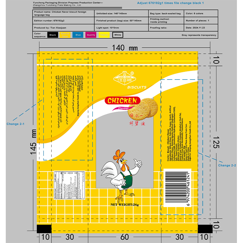 Food Automatic Packaging Film Roll